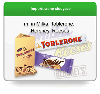 Milka, Toblerone i inne słodycze